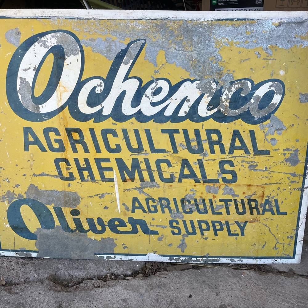 Ochoco Agricultural Chemicals Sign
